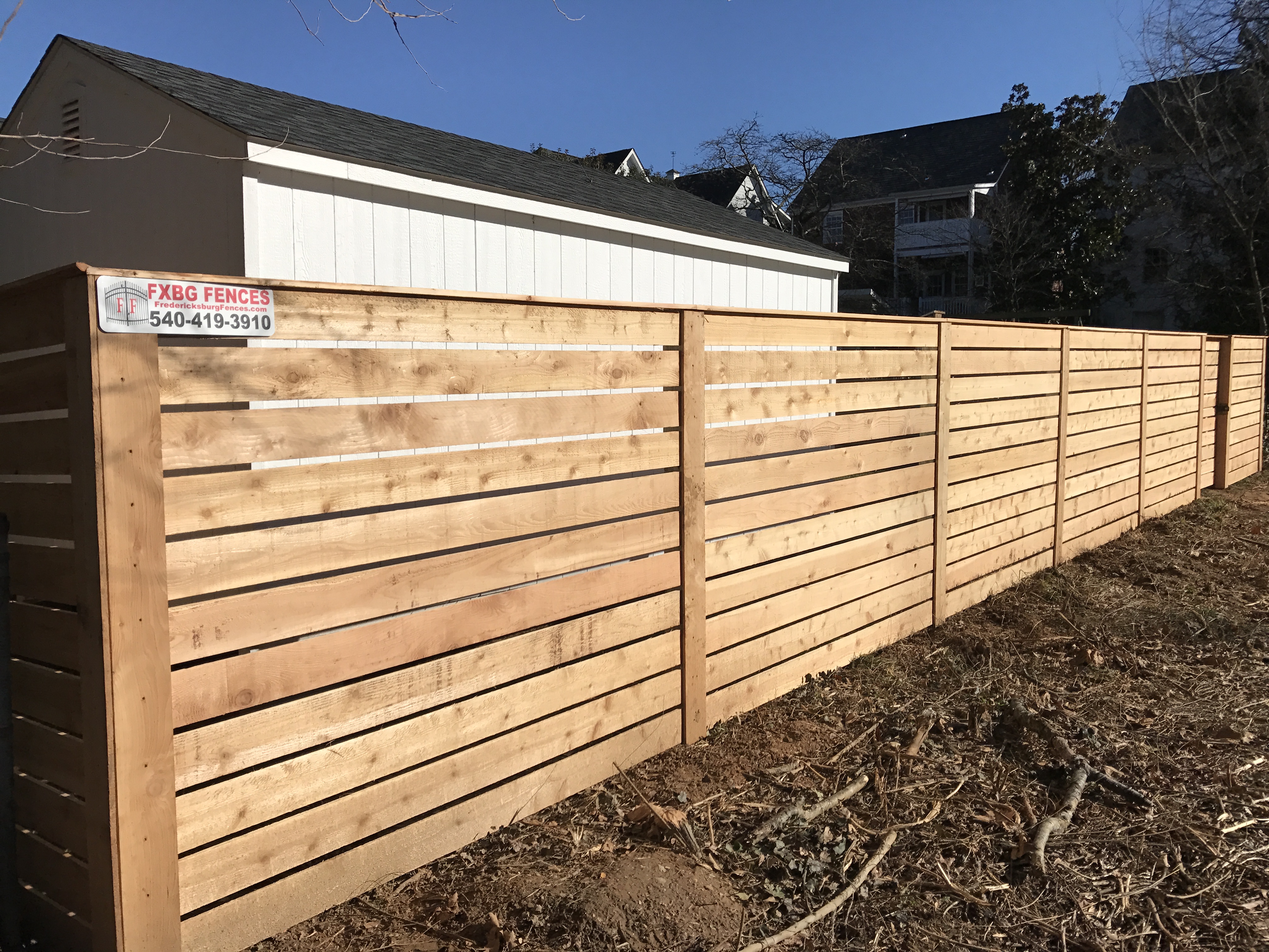 FXBG Fences 6' Horizontal