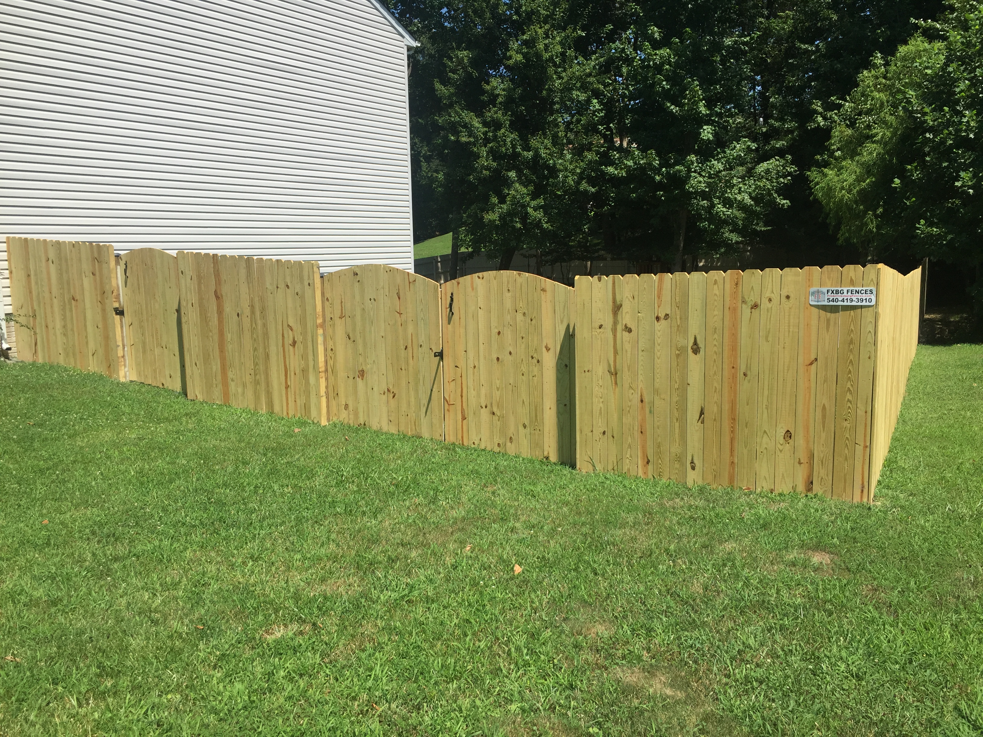 FXBG Fences 6' Privacy Dog Ear Board